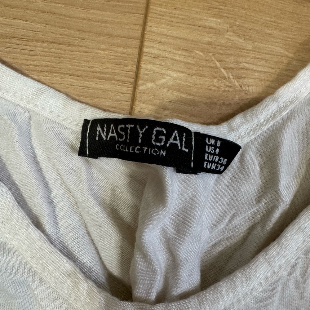 Nasty Gal White Tank Top - Picture 2 of 5
